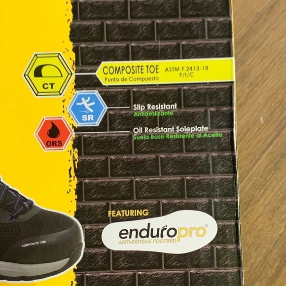 Herman survivors cassle composite toe shoes. Slip resistant oil resistant - Picture 7 of 8